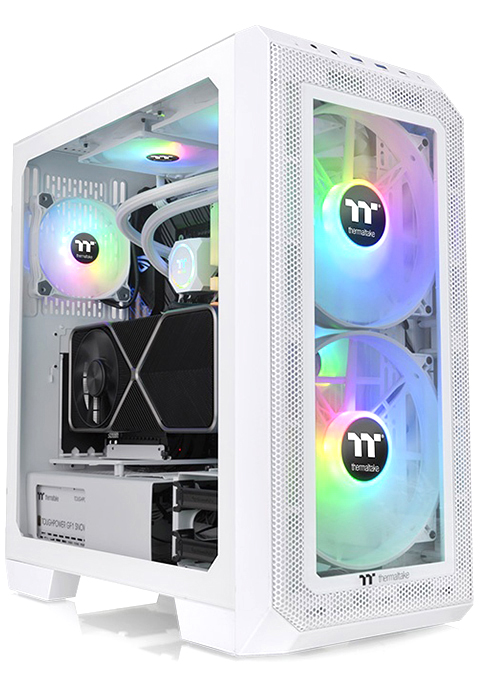 View 300 MX Snow Mid Tower Chassis